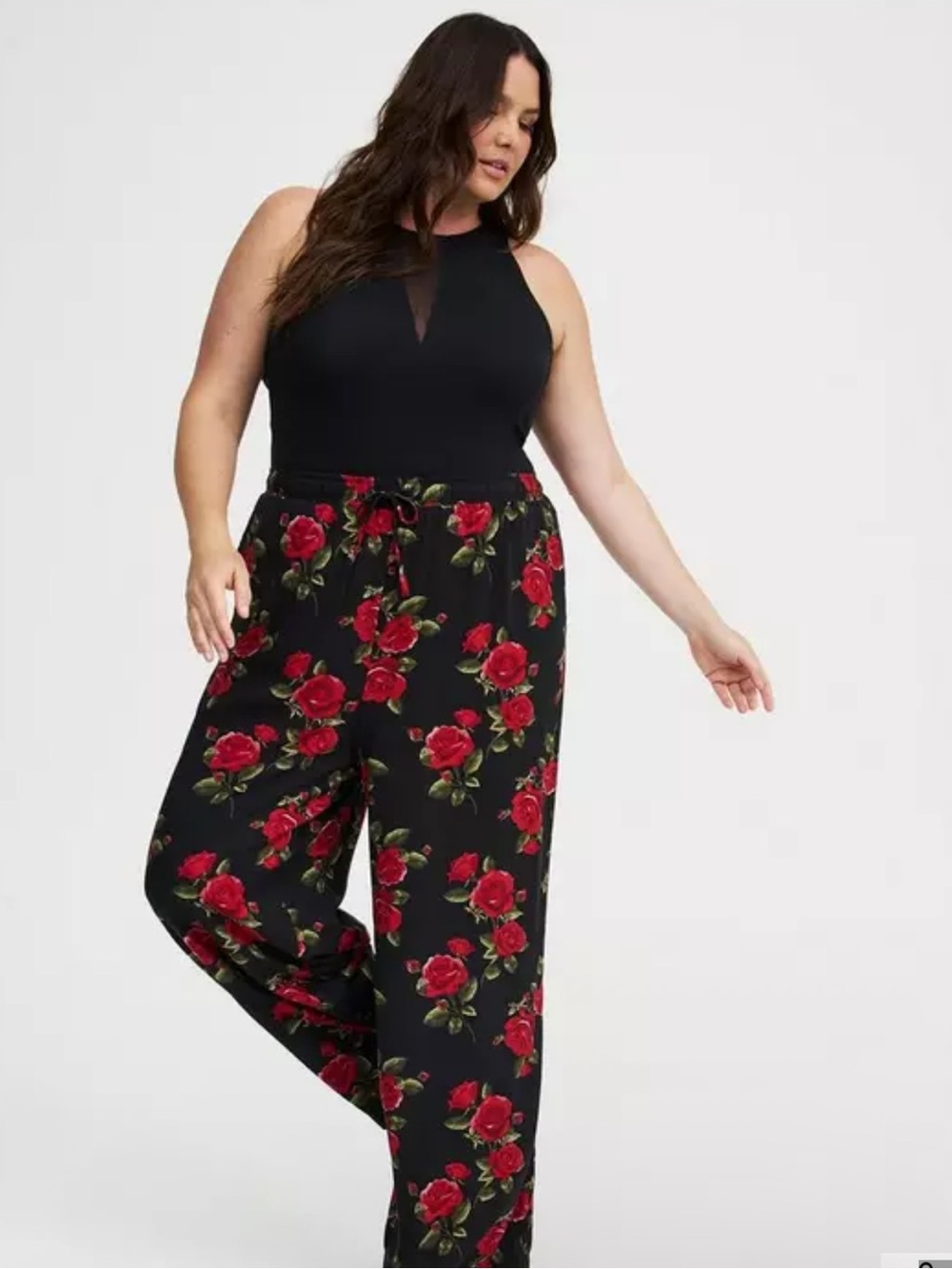 Torrid FOXY Mesh Insert Tank Size 1